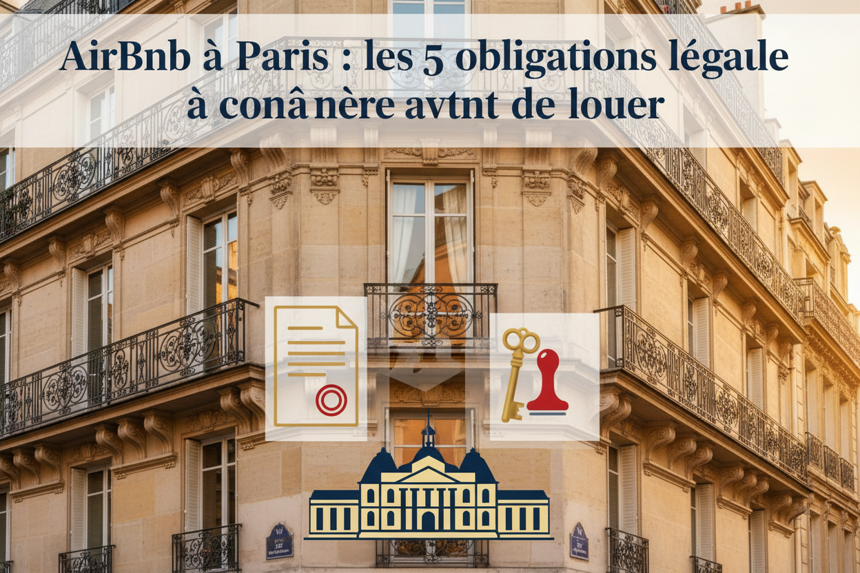 Airbnb à Paris : les 5 obligations légales à connaître avant de louer