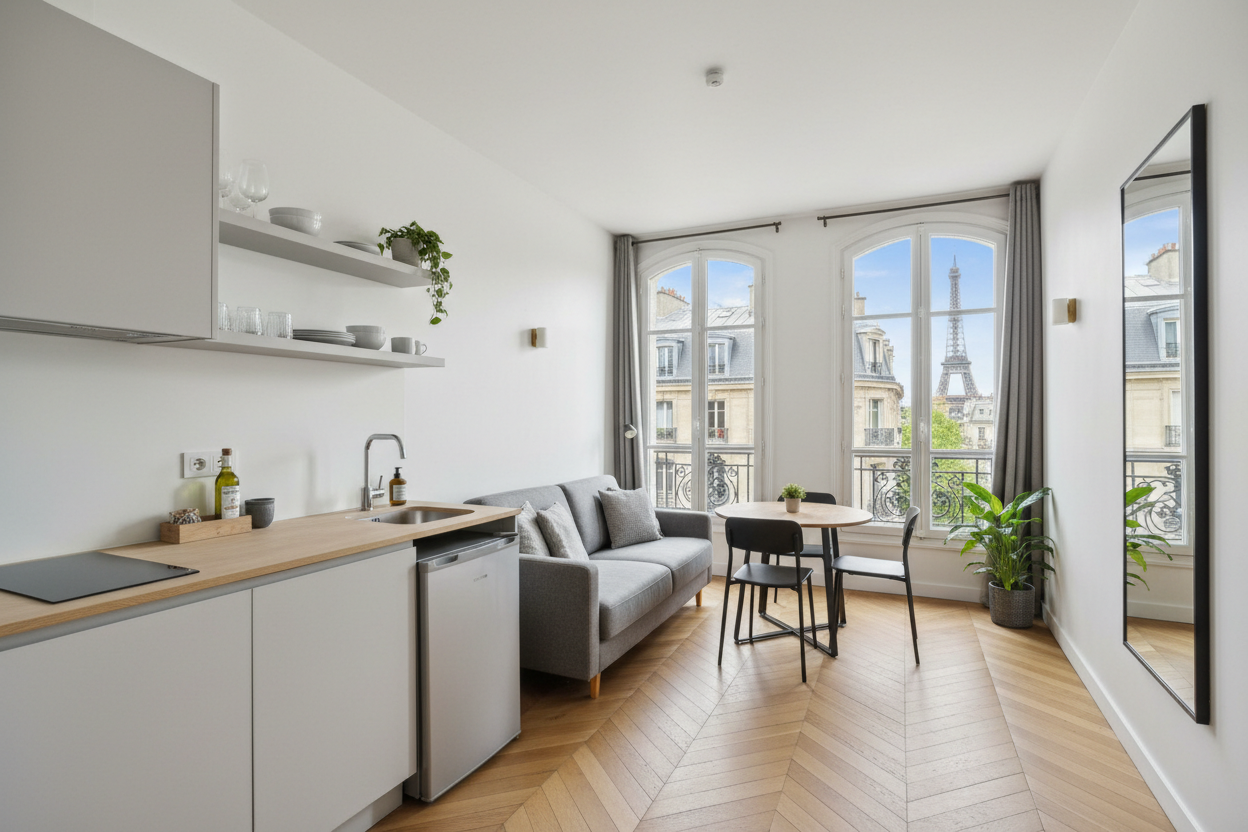 Airbnb à Paris : combien peut rapporter un appartement de 30 m² ?