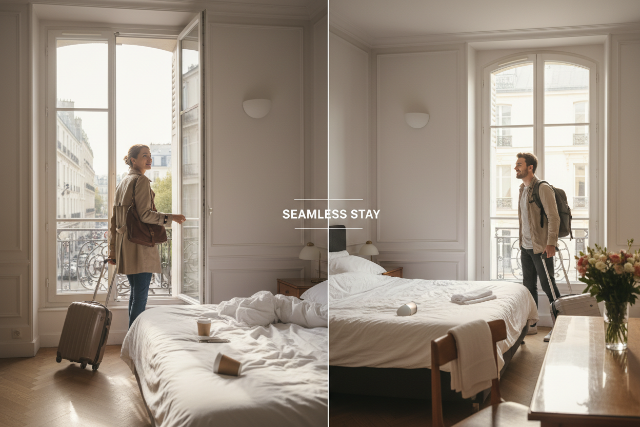 Que se passe-t-il réellement entre deux voyageurs Airbnb