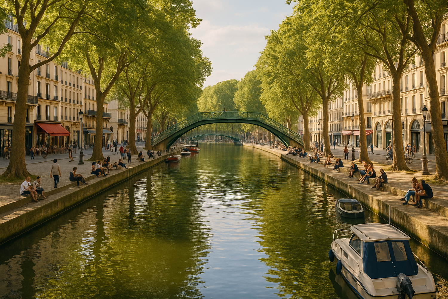 Canal Saint-Martin PARIS 10