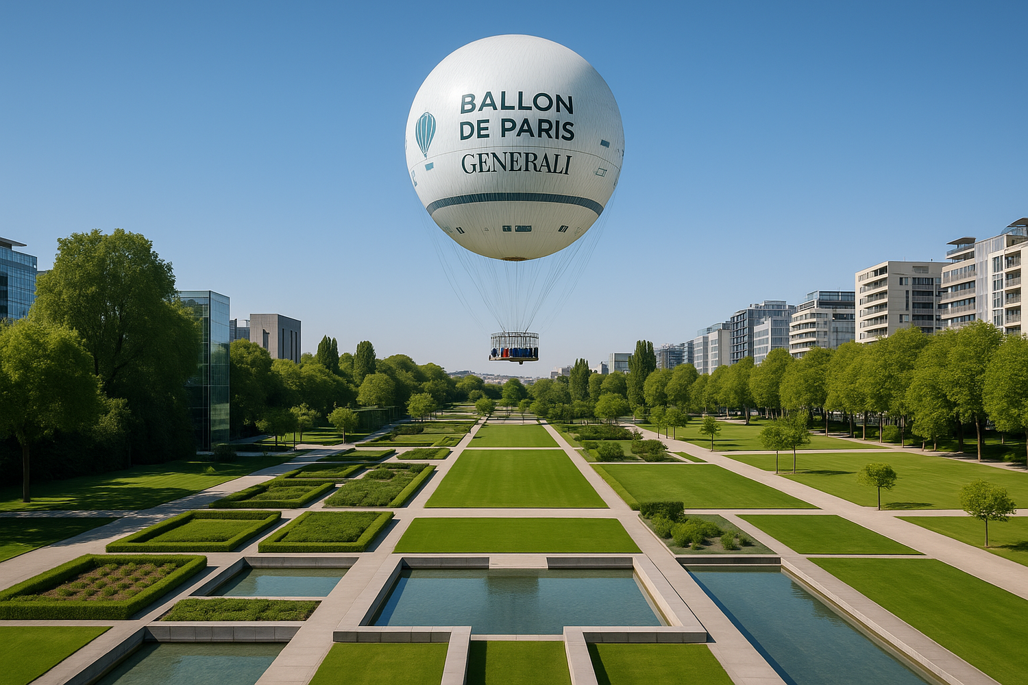 Parc André-Citroën & Ballon de Paris Generali Paris 15