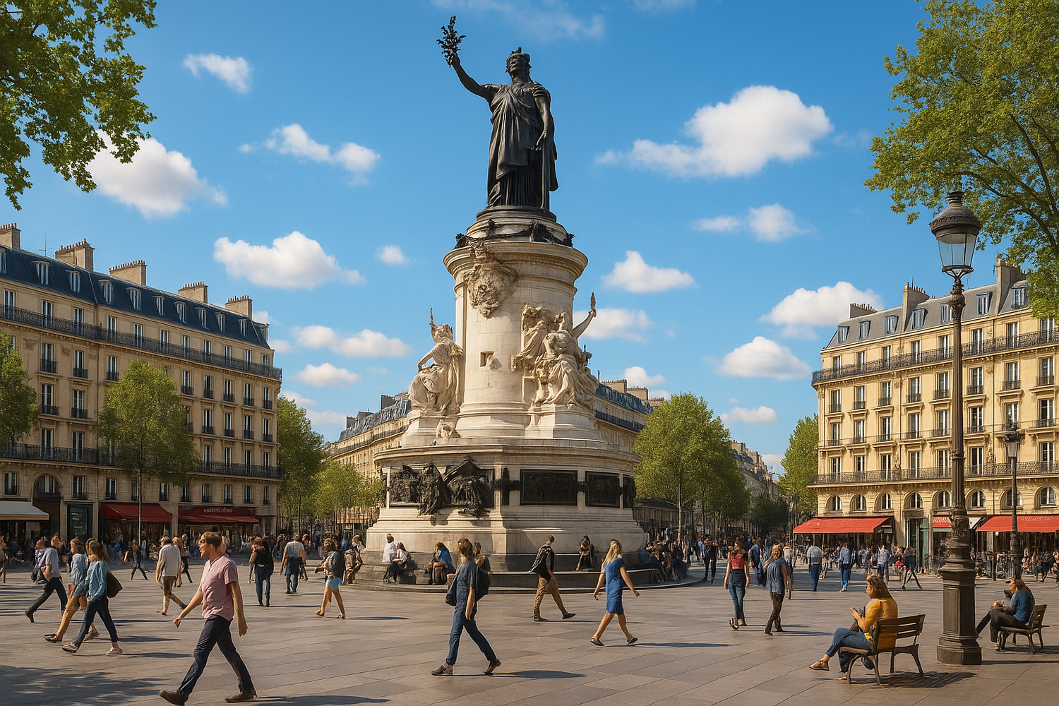 place de la République Paris