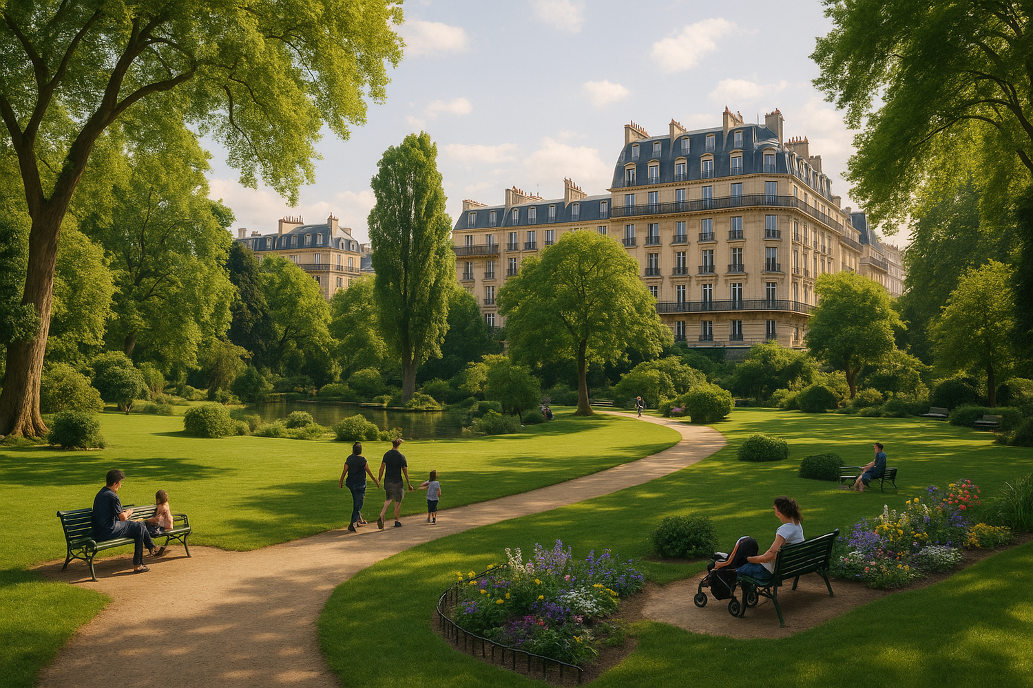 square des Batignolles Paris 17