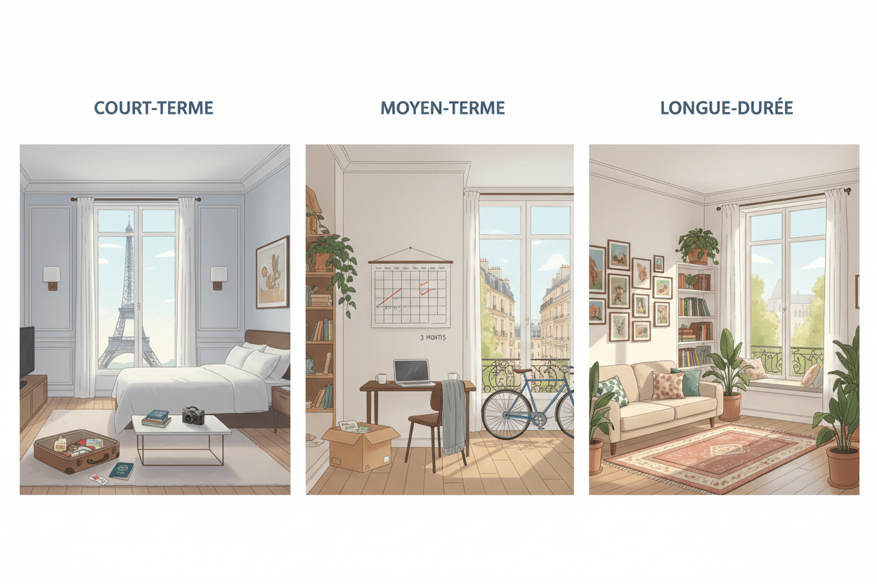Location courte, moyenne ou longue durée à Paris en 2026 : quelle option est la plus rentable pour les propriétaires ?
